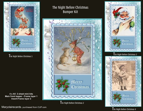 The Night Before Christmas Bumper Kit