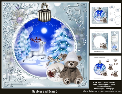  Baubles and Bears 3 mini kit