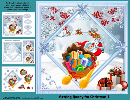 Getting Ready For Christmas 7 mini kit