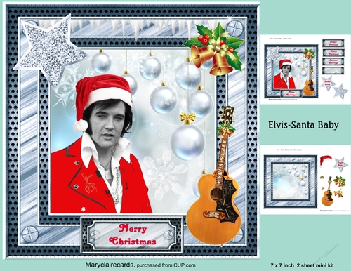 Elvis-Santa Baby