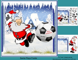 Santa Plays Footie