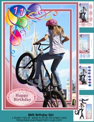 BMX Birthday Girl