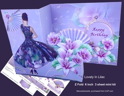 Lovely In Lilac-Z fold