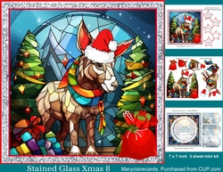 Stained Glass Xmas 8