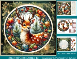 Stained Glass Xmas 13