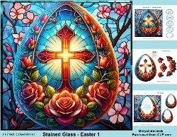 Stained Glass Easter 1