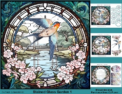 Stained Glass Garden 1