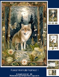 Forest Animals Framed 1