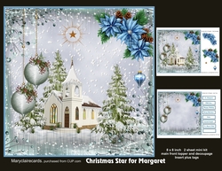 Christmas Star for Margaret mini kit