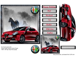 Horse Power quick card