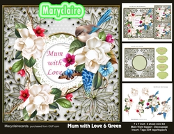 Mum with Love mini kit 6 Green