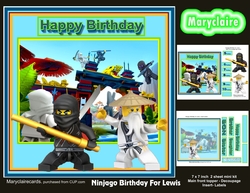 Ninjago For Lewis mini kit