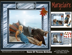 Game Of Thrones Birthday mini kit