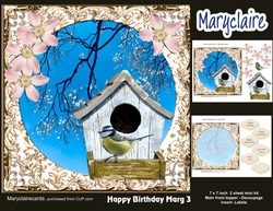 Happy Birthday Marg 3 mini kit