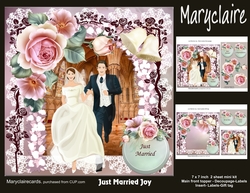 Just Married Joy mini kit