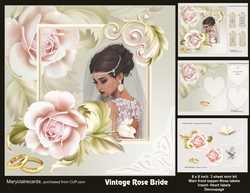 Vintage Rose Bride mini kit