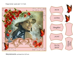 Poppy Corner quick card