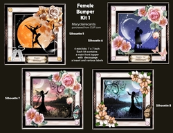 Female Bumper Kit 1 (silhouettes)