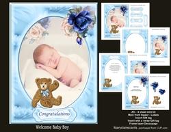 Welcome Baby Boy mini kit