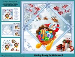 Getting Ready For Christmas 7 mini kit