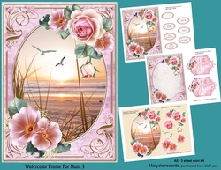 Watercolor Frame For Mum 3