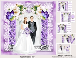 Purple Wedding Day