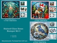 Stained Glass Xmas Bumper Kit 3