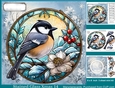 Stained Glass Xmas 14