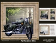 My Man Loves Bikes - Quick card mini kit.