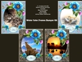 Water Color Frame Families Bumper Kit