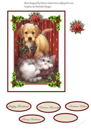 Furry Friends at Christmas