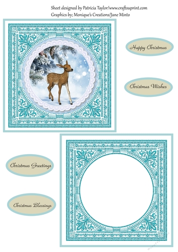 Christmas Deer 