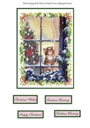 Christmas Kitten