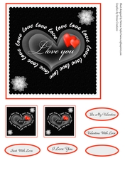 Sent With Love On Valentines