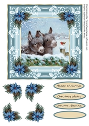 Little Donkey Christmas Blessings