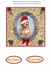 Santa Puppy