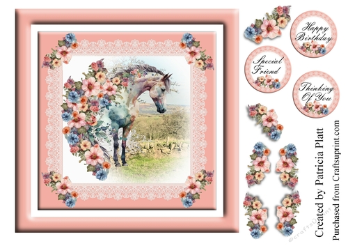 Dreaming Horse Pink