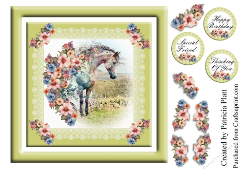 Dreaming Horse Green