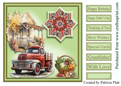 Farm Topper for various occasions for Men Green #1