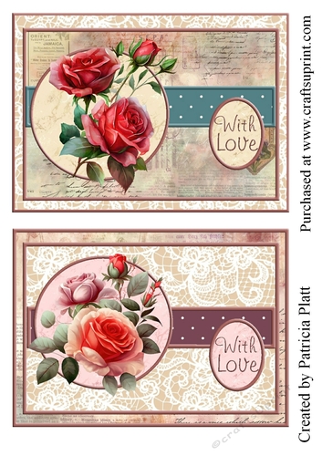 With Love Rose Toppers