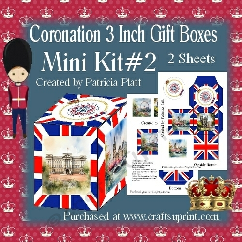 Coronation 3 Inch Gift Box Mini Kit Number 2