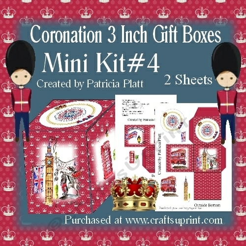 Coronation 3 Inch Gift Box Mini Kit Number 4