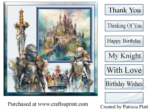 Knights 2 Birthday 7x7