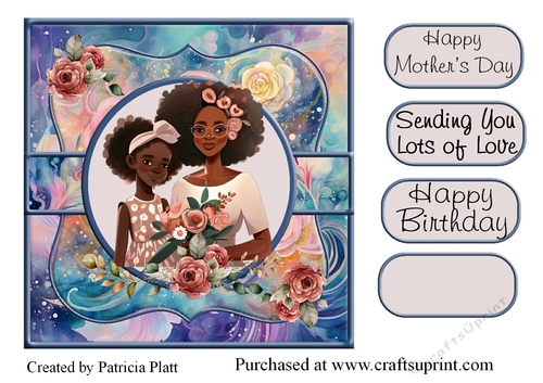 Mother and Daughter 7x7 #4