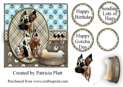 6x6 Great Dane Topper