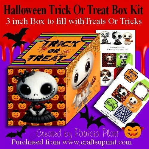Halloween Trick or Treat Box Kit - #4