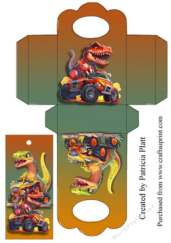 Monster Truck #1 Small Treat Bag