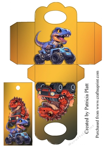 Monster Truck #2 Small Treat Bag