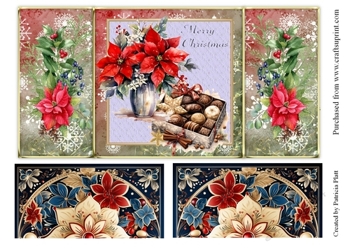5x5 Christmas Chocolates Gatefold 