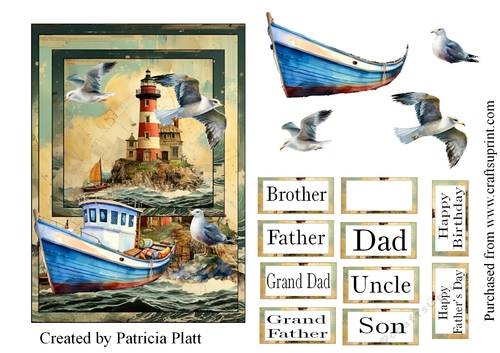 Sea Scene Topper